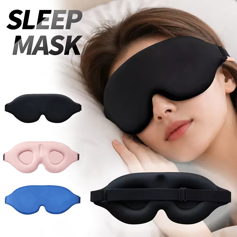 Eye Mask Sleep Travel - Máscara de Dormir 3D Bloqueadora de