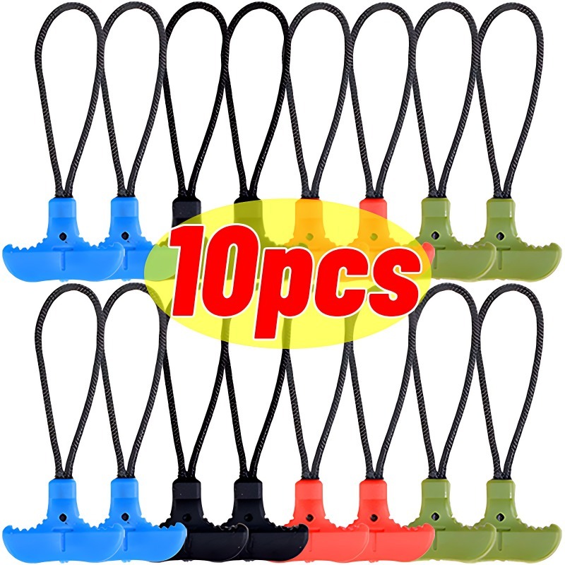 Travel Ziplock Bags - 10 Peças Puxador de Zíper para