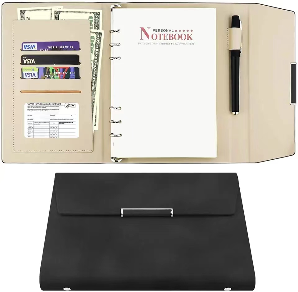 Travel Notebook Journal - Nova pasta caderno de couro do