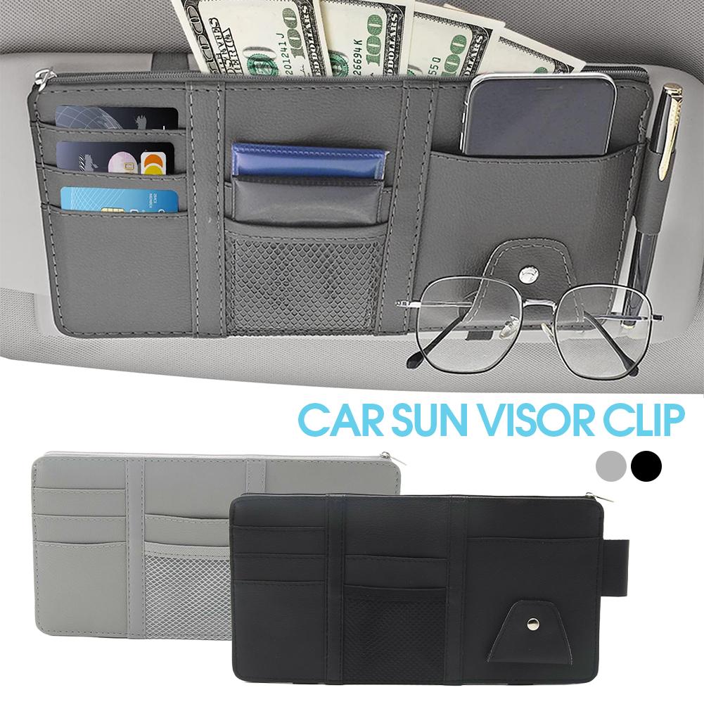 Travel Ziplock Bags - Organizador de Visor Solar para Carro,