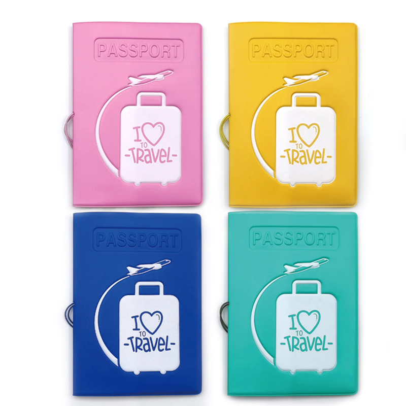 Travel Accessories Dropshipping - Capa de passaporte feminina em relevo