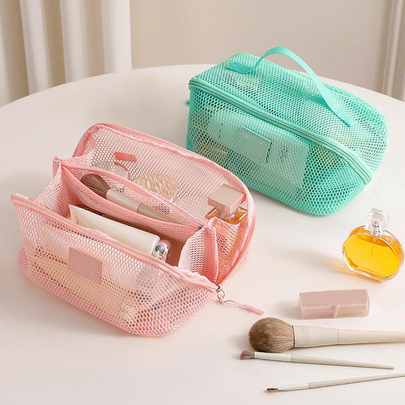 Travel Ziplock Bags - Organizador de maquiagem feminino kit de