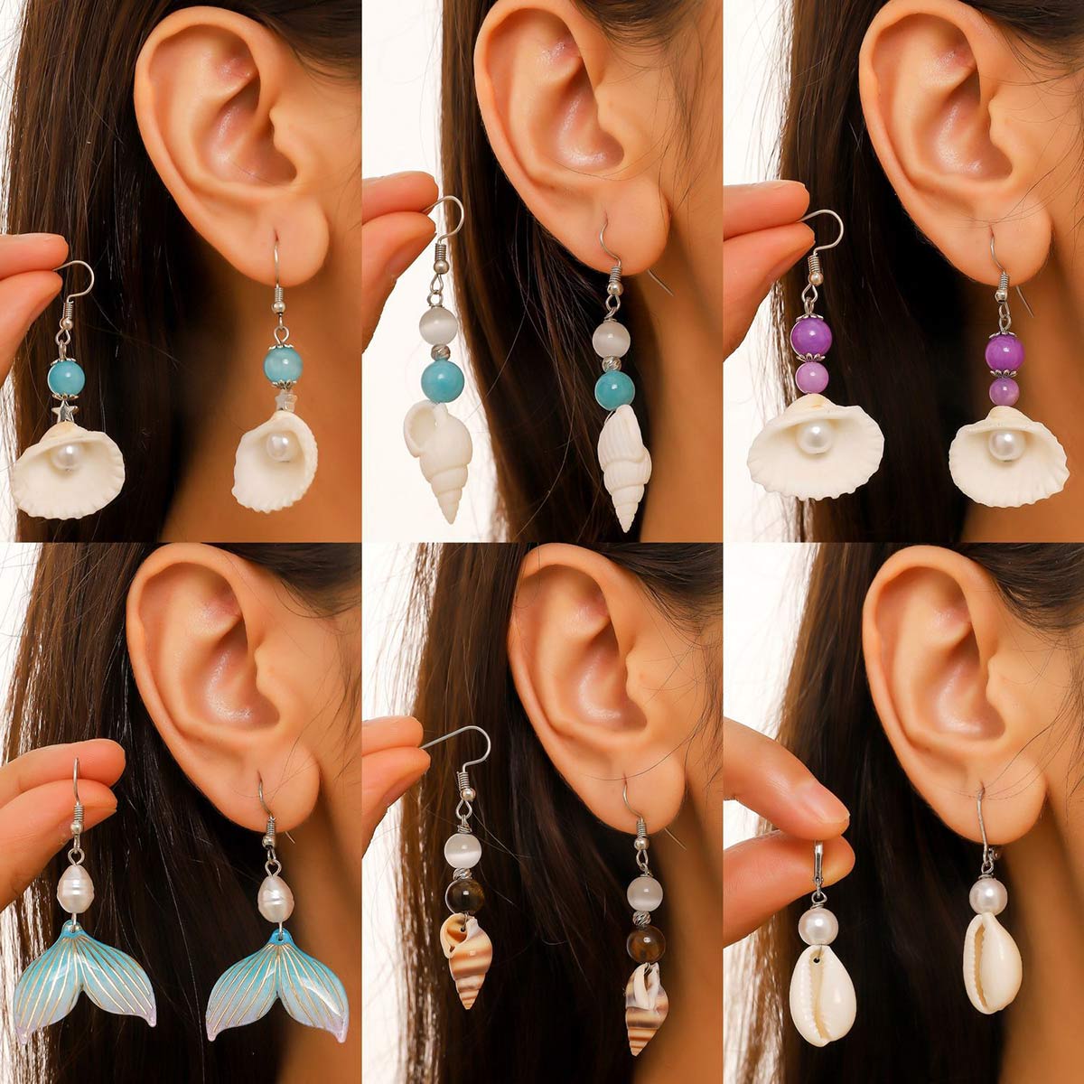Travel Accessories Dropshipping - Par de brincos femininos da moda,