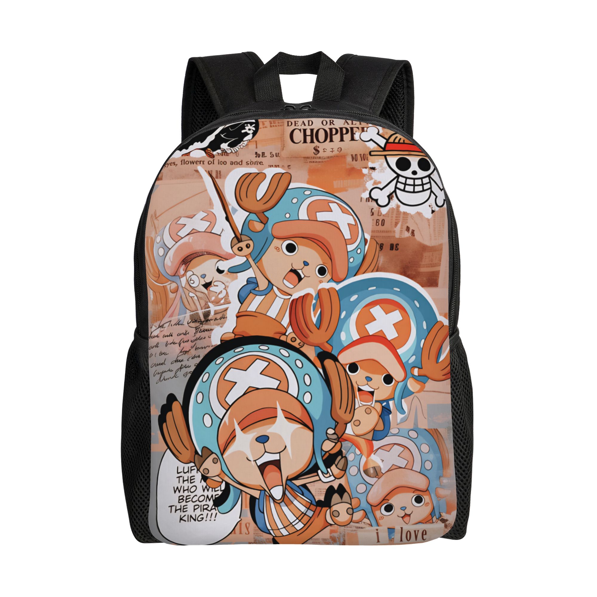 Travel Accessories To 3D Print - Mochilas 3D Print One Piece Tony