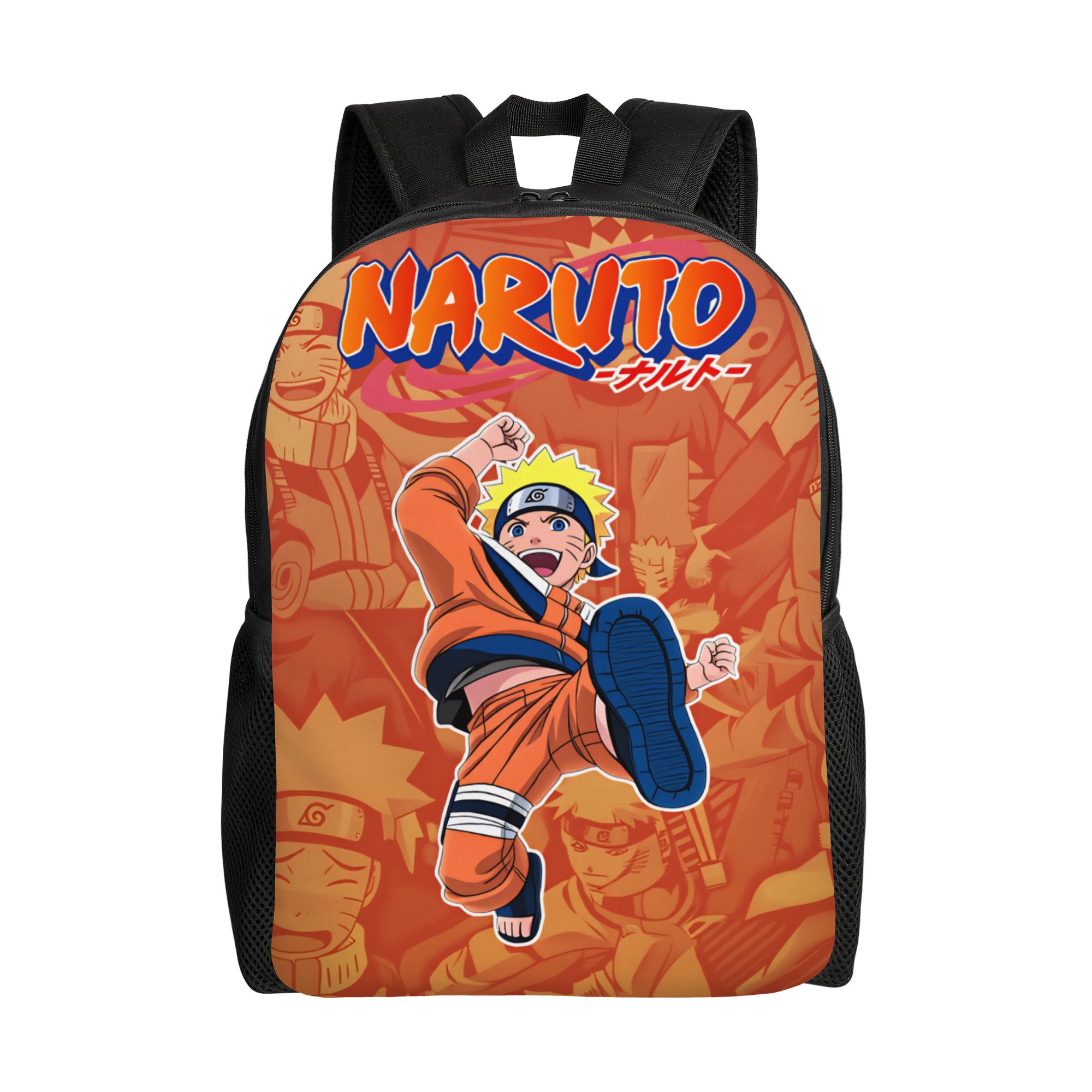 Travel Accessories To 3D Print - Mochila 3D Naruto Uzumaki Vintage para
