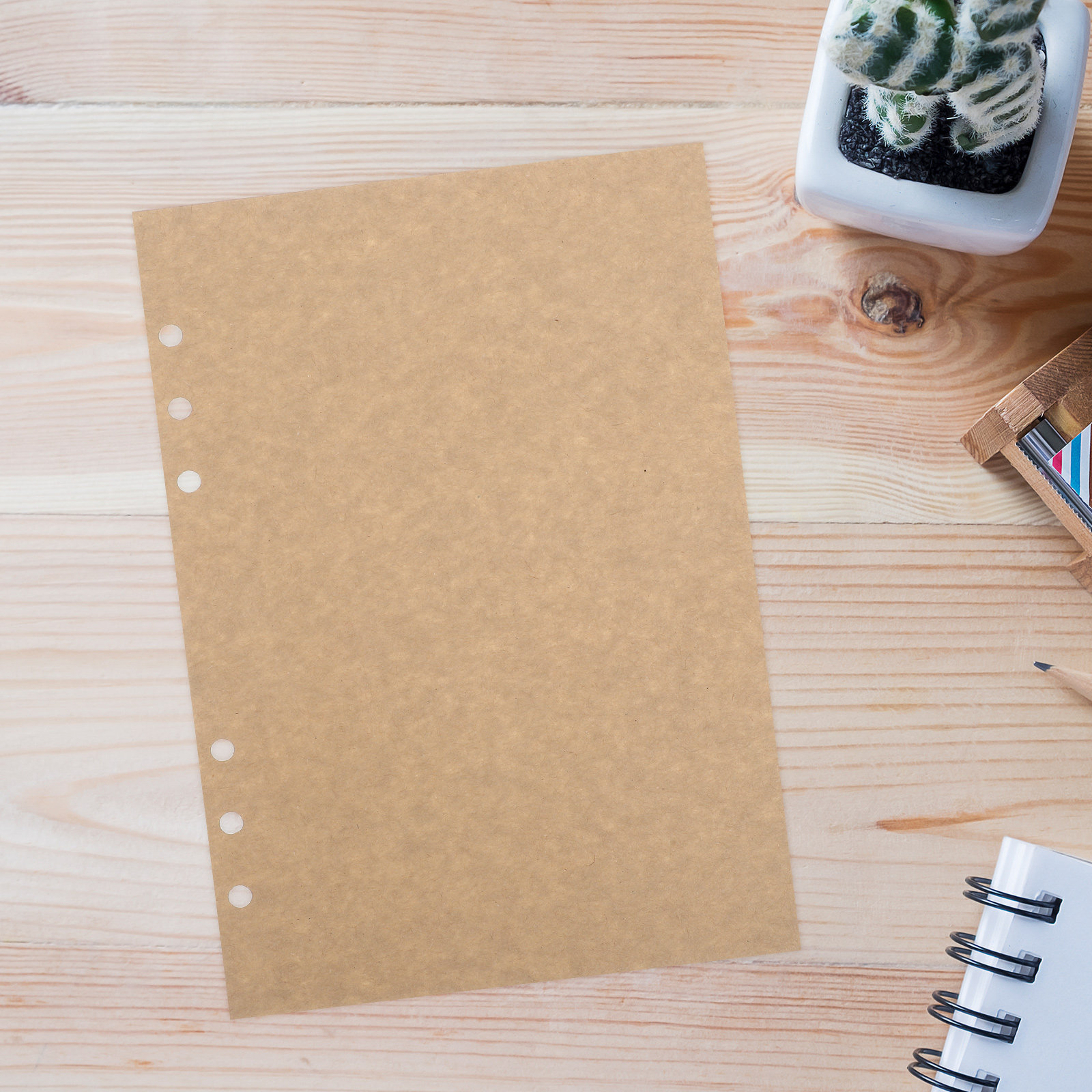 Travel Notebook Journal - 45 Folhas de Papel para Caderno
