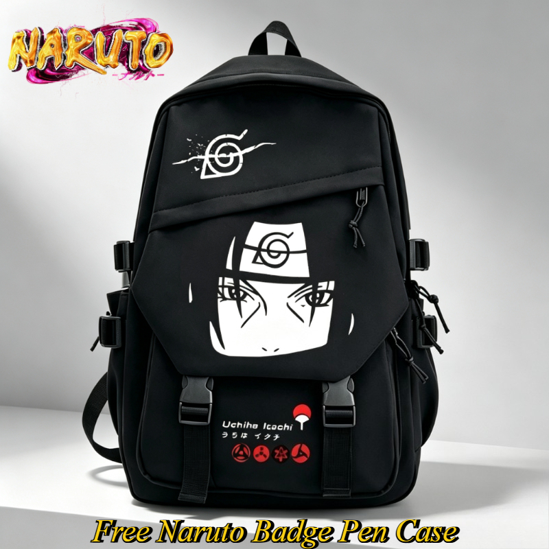 Travel Accessories Kit Bag - Mochila de Desenho Animado NARUTO, Bolsa