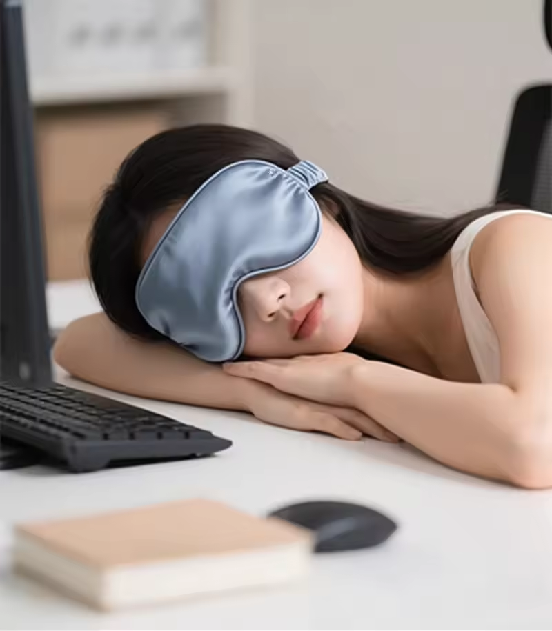 Máscara de Olhos de Seda Dupla - Eye Mask Sleep Travel avaliação e preço