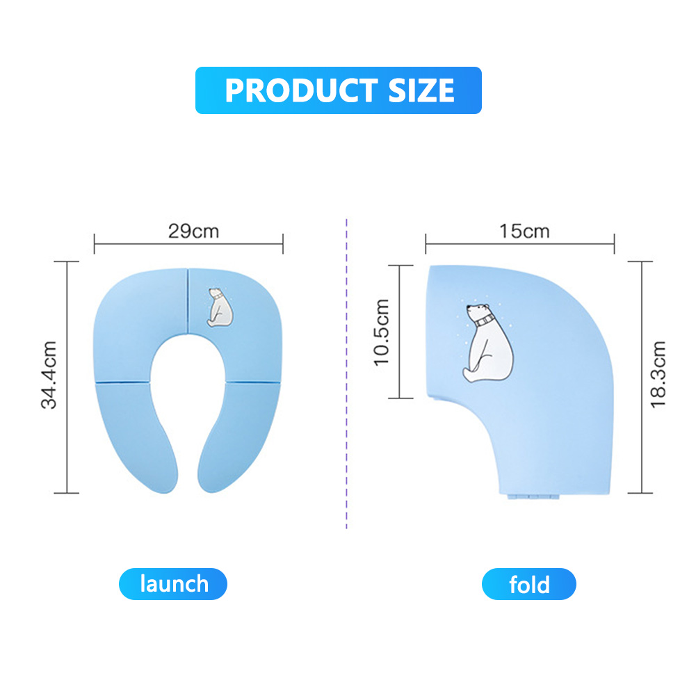 Non-Slip Toilet Assentos Capa  - Travel Accessories With Toddler avaliação e preço
