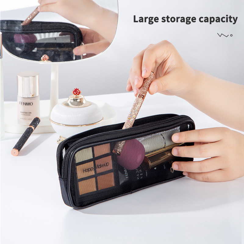 Maquiagem Brush Travel Case, B - Travel Accessories Kit For Women avaliação e preço