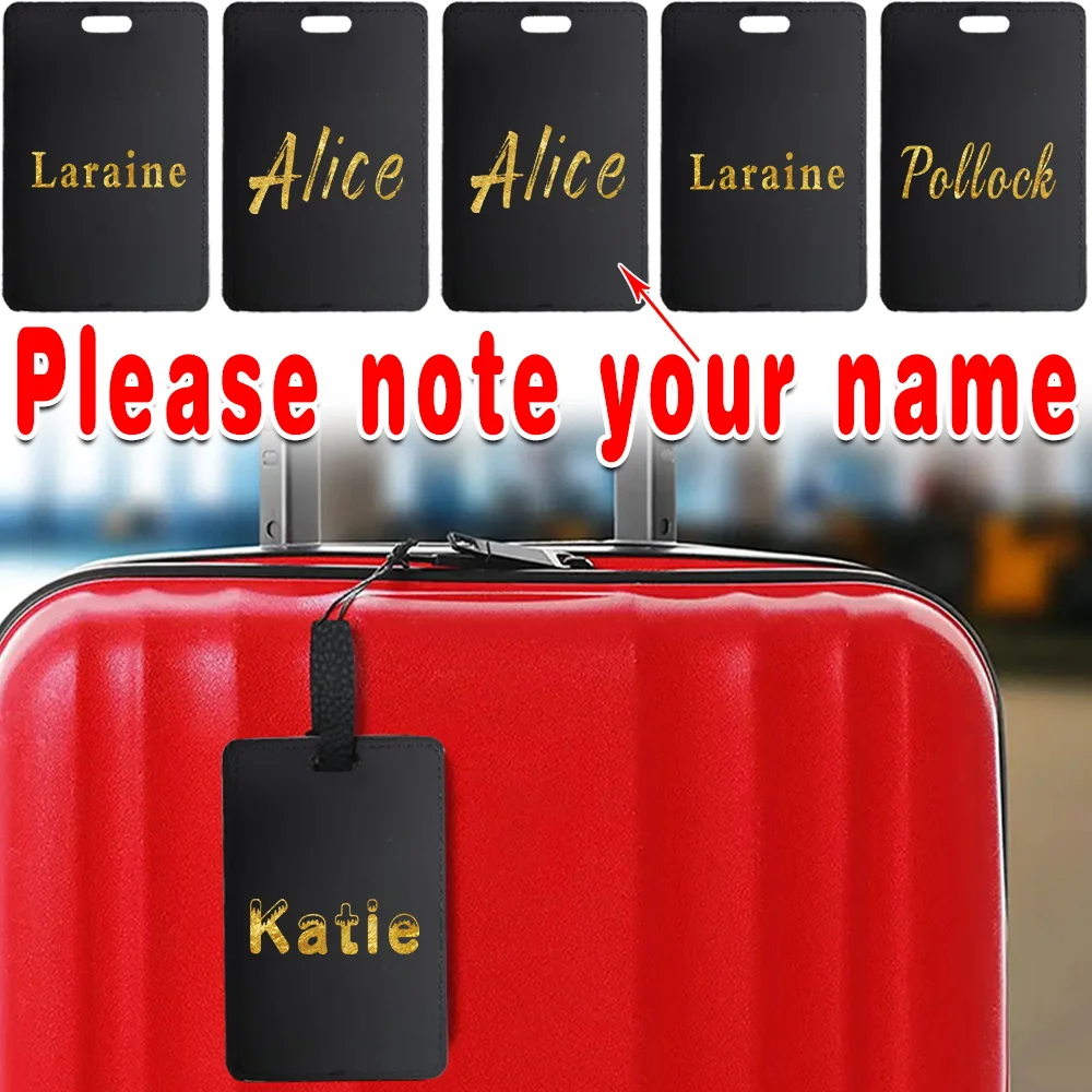 Nome personalizado bagagem de  - Luggage Tag Leather avaliação e preço