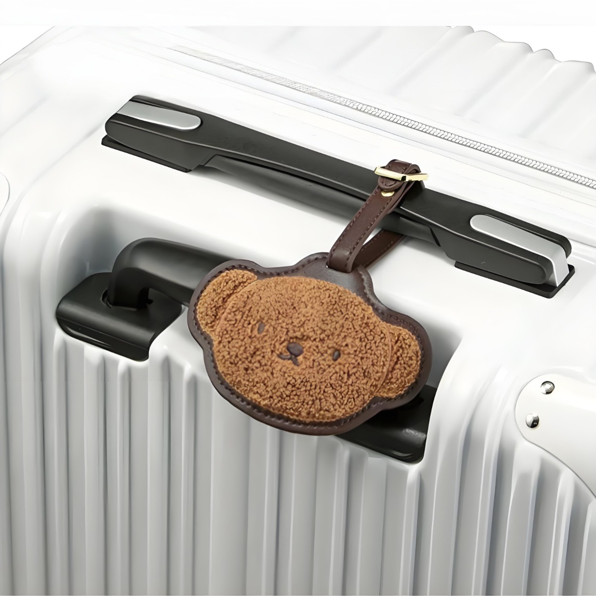 Bolsa Portátil de Couro Bordad - Luggage Tag Leather avaliação e preço