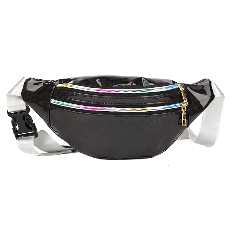 1pc novo holográfico fanny pac - Travel Ziplock Bags avaliação e preço