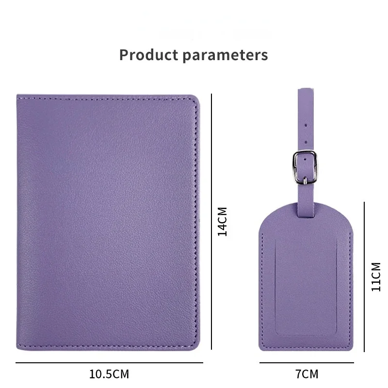 Capa para passaporte pu de via - Luggage Tag Leather avaliação e preço