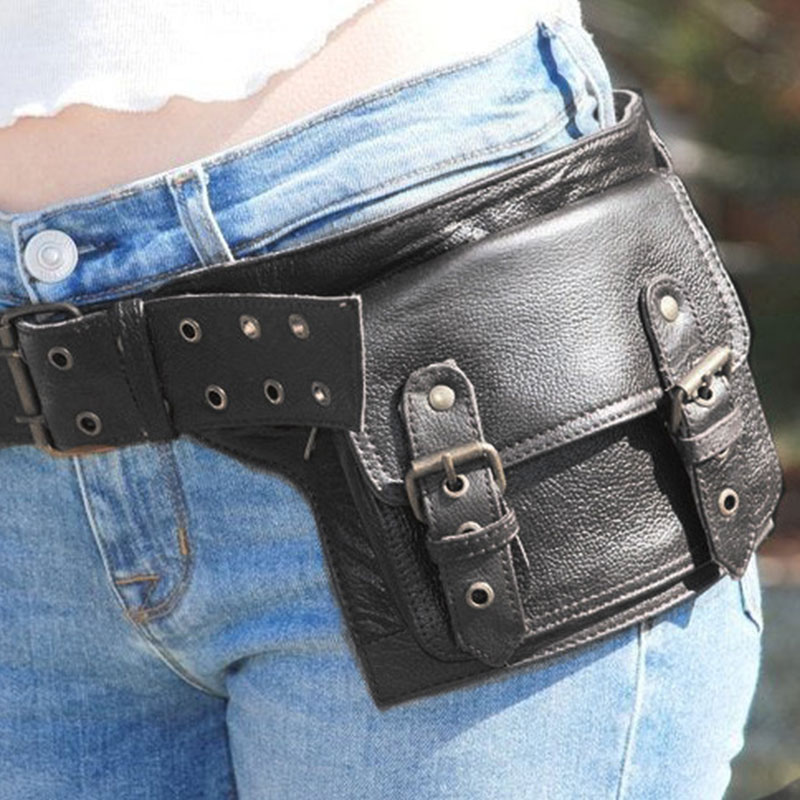 Medieval steampunk couro do pl - Travel Accessories For Europe avaliação e preço