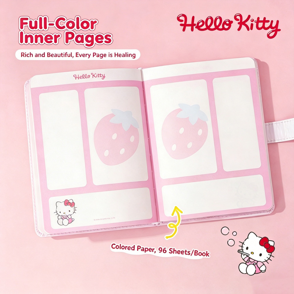 Caderno Sanrio Hello Kitty A5  - Travel Notebook Journal avaliação e preço