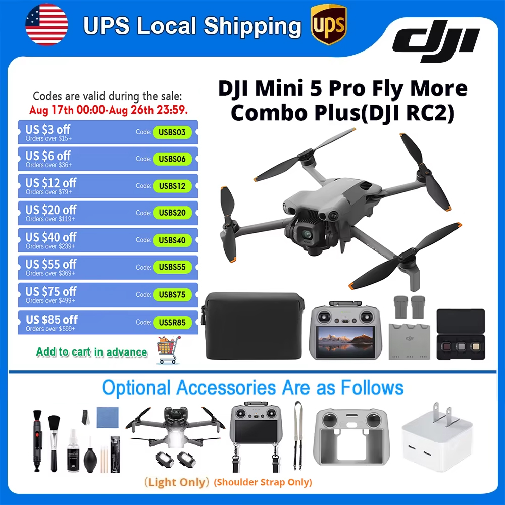 Drone DJI com Câmera DJI Mini  - Travel Vlog Accessories avaliação e preço