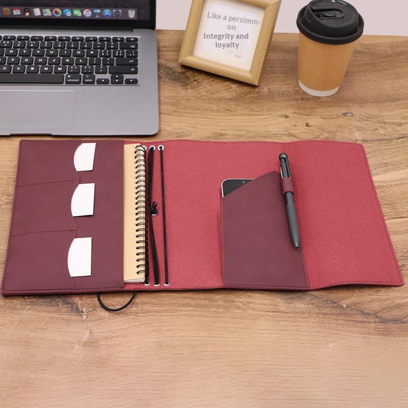 Capa de Diário de Couro Vintag - Travel Notebook Journal avaliação e preço