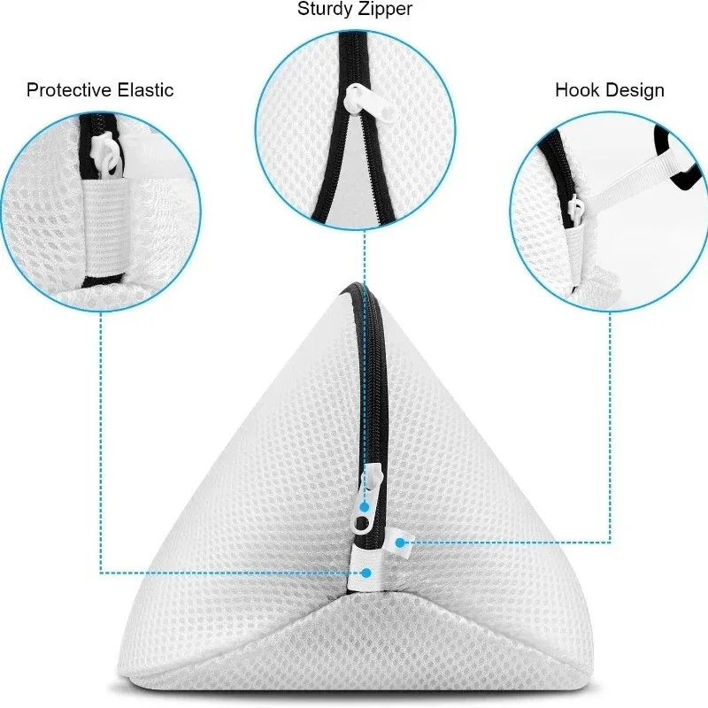 Saco de malha para lavanderia, - Travel Ziplock Bags avaliação e preço