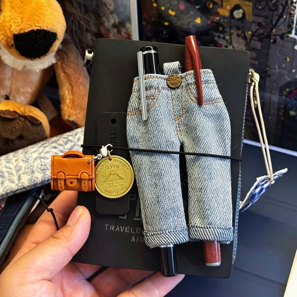 Mini Estojo Porta-Canetas Esti - Travel Notebook Journal avaliação e preço