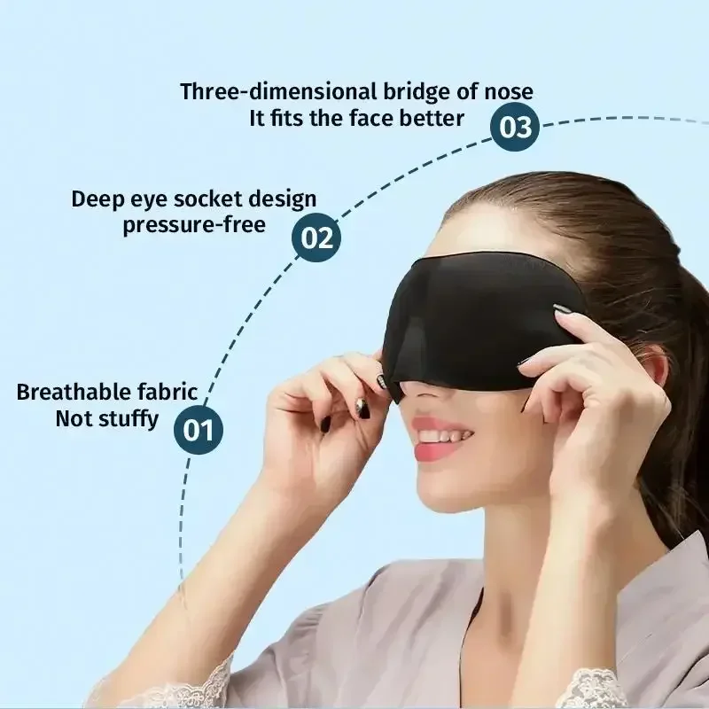 Máscara de Dormir Bloqueadora  - Eye Mask Sleep Travel avaliação e preço