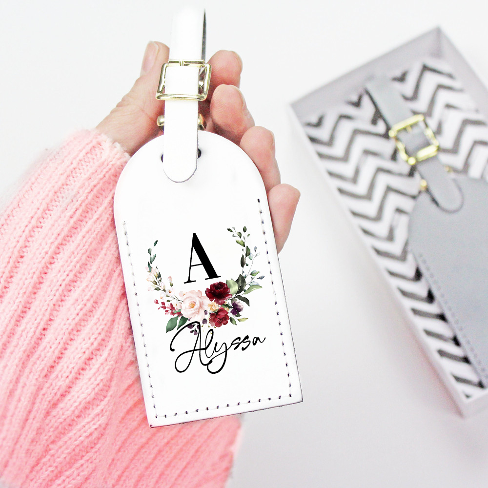 Etiqueta de nome personalizada - Luggage Tag Leather avaliação e preço