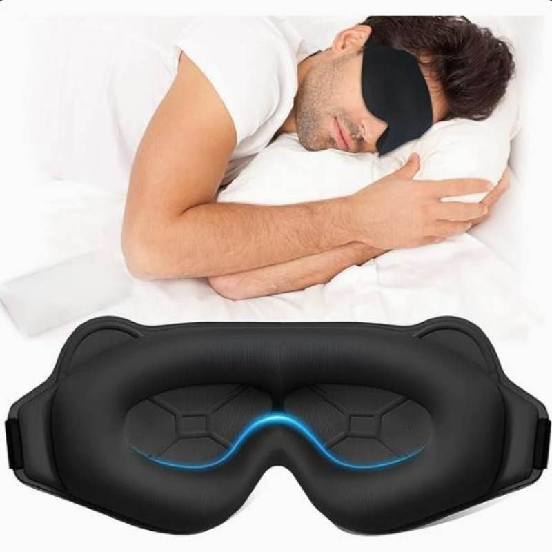 Máscara de Dormir 3D Bloqueado - Eye Mask Sleep Travel avaliação e preço