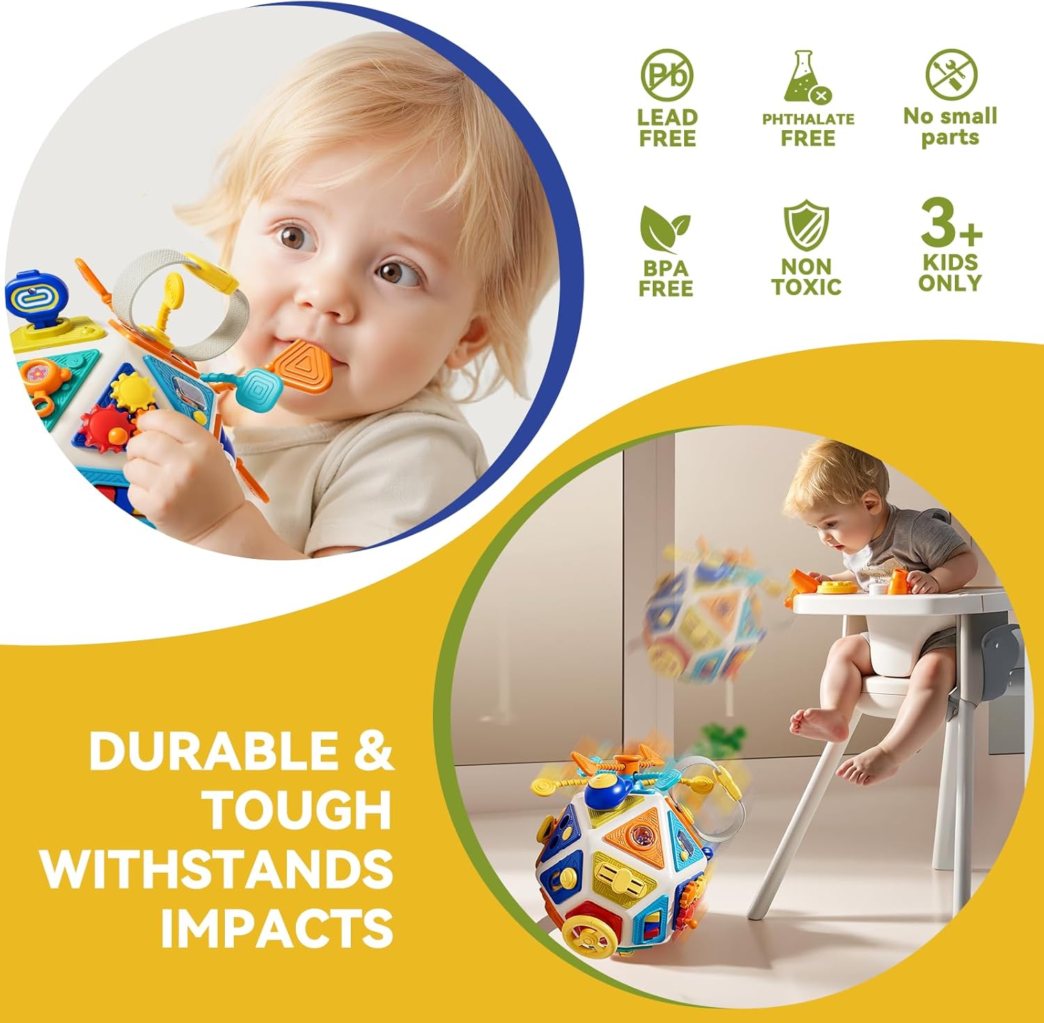 Cubo de Atividades Montessori  - Travel Accessories With Baby avaliação e preço