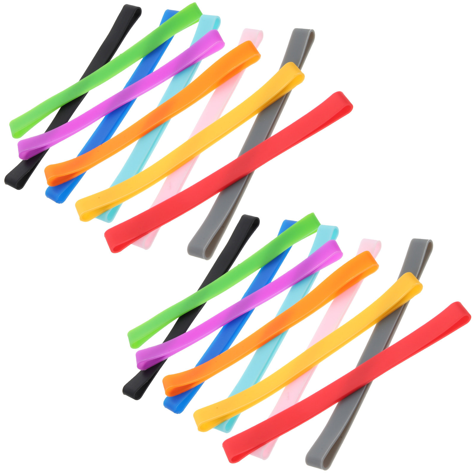 20 Peças de Faixas de Silicone - Travel Notebook Journal avaliação e preço
