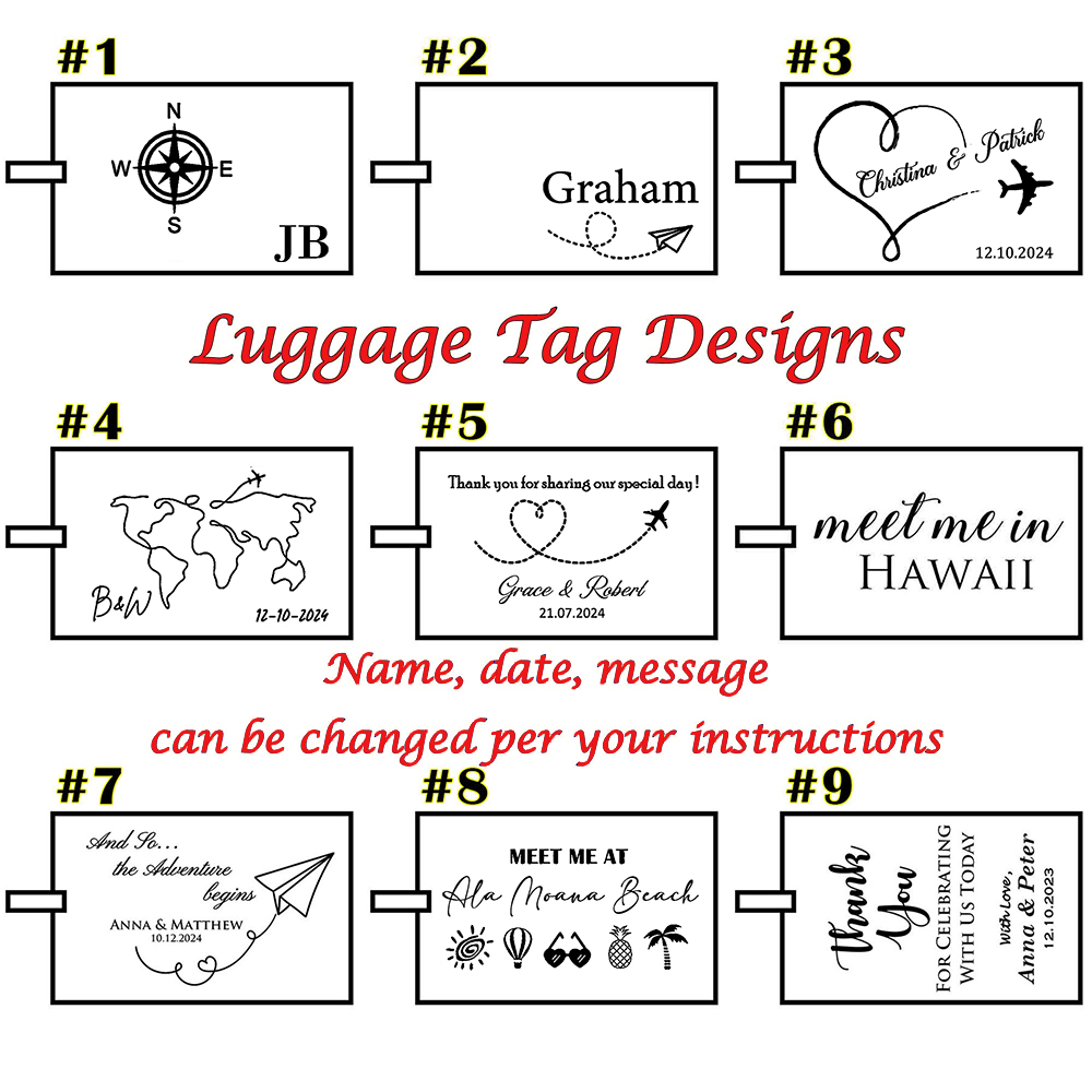 Etiqueta de bagagem de couro p - Luggage Tag Leather avaliação e preço