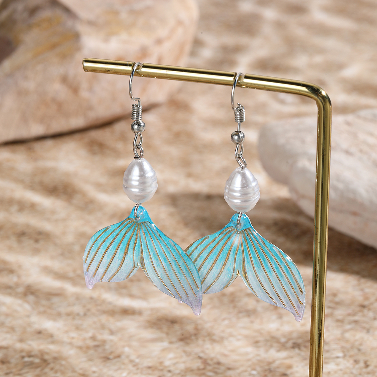 Par de brincos femininos da mo - Travel Accessories Dropshipping avaliação e preço