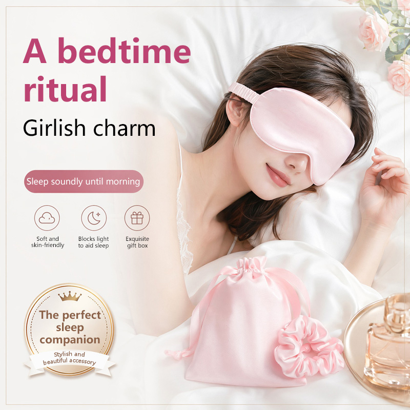 Máscara de Olhos de Seda (3 Pe - Eye Mask Sleep Travel avaliação e preço