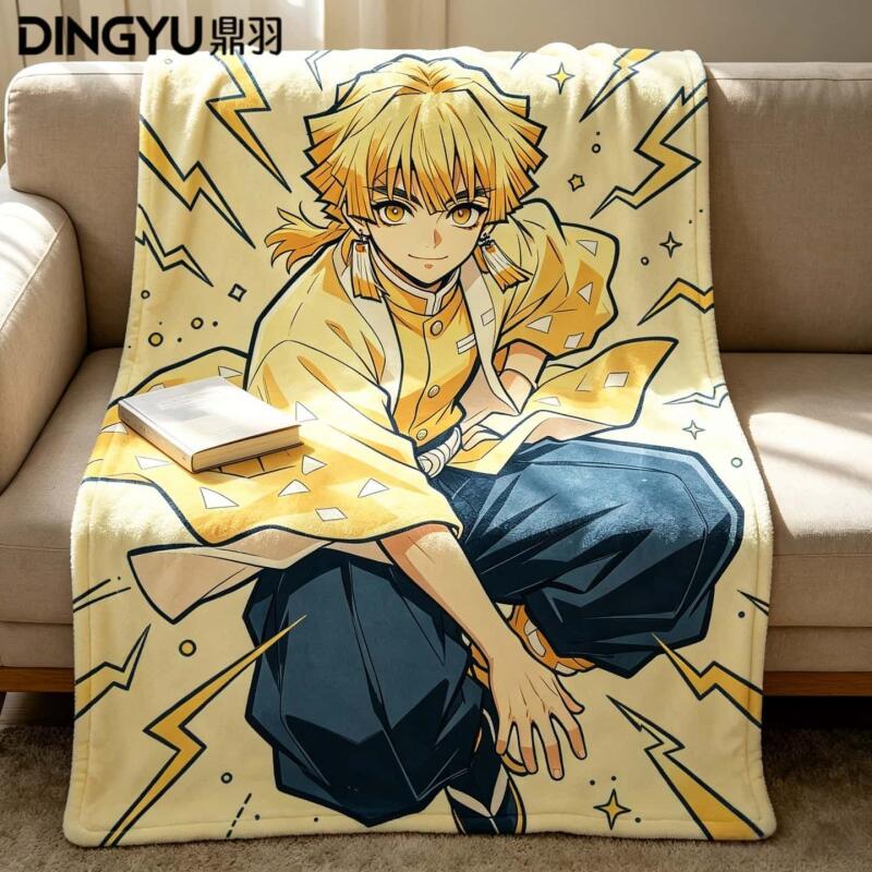 Cobertor de Flanela Anime Demo - Travel Accessories As Gifts avaliação e preço