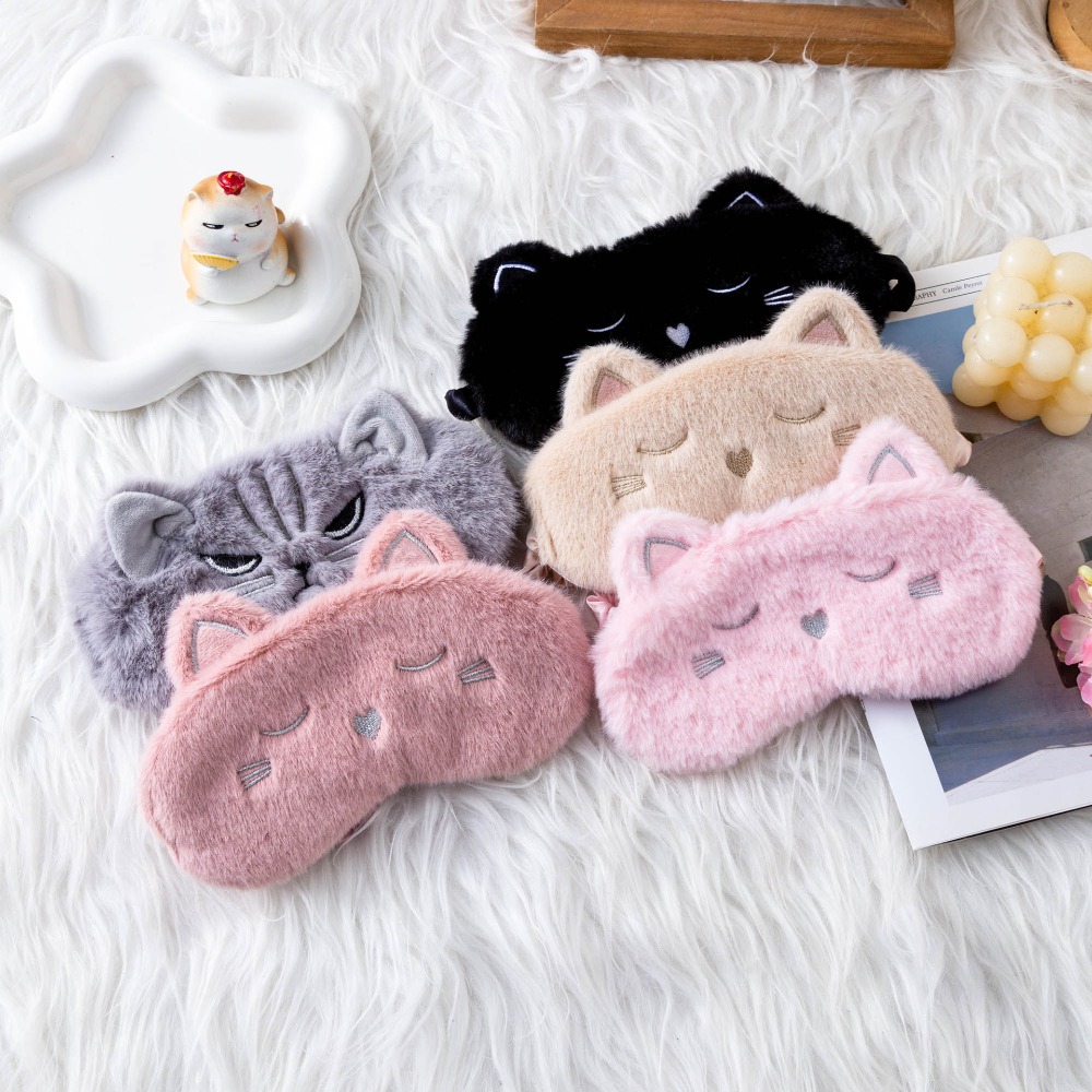 Máscara de Dormir de Pelúcia d - Eye Mask Sleep Travel avaliação e preço