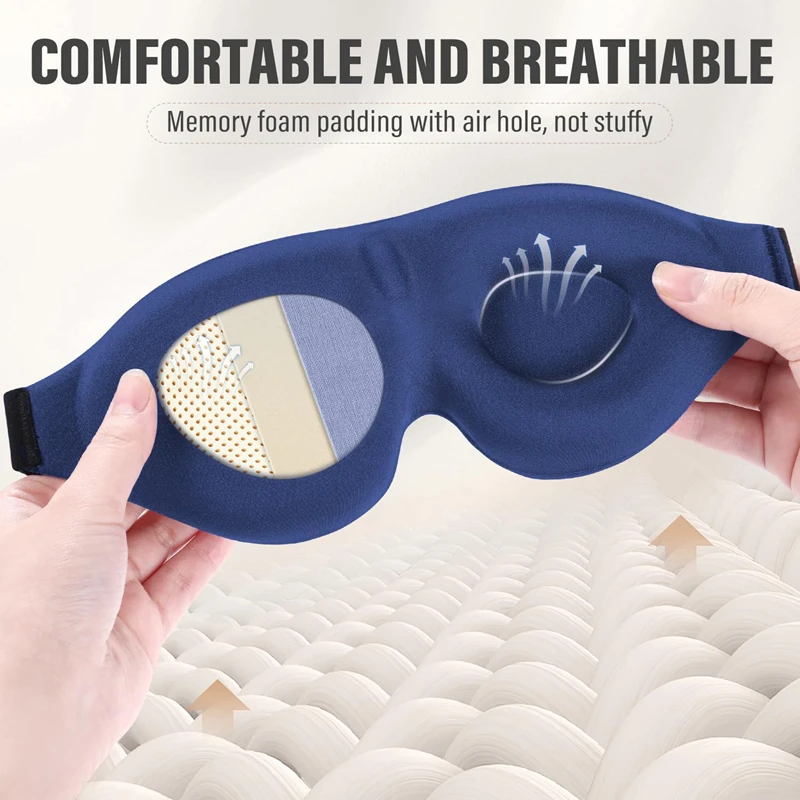 Máscara de Olhos 3D para Dormi - Eye Mask Sleep Travel avaliação e preço