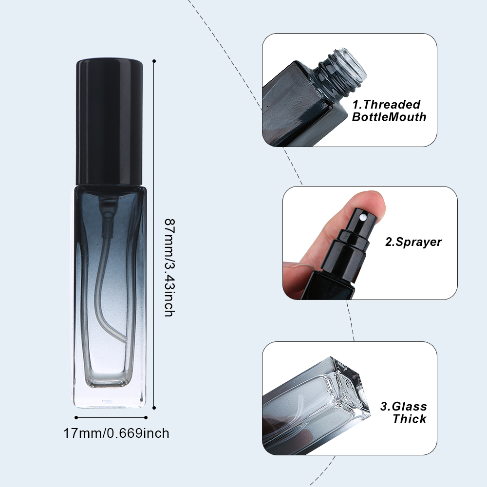 Frasco de perfume gradiente (1 - Travel Accessories Dropshipping avaliação e preço