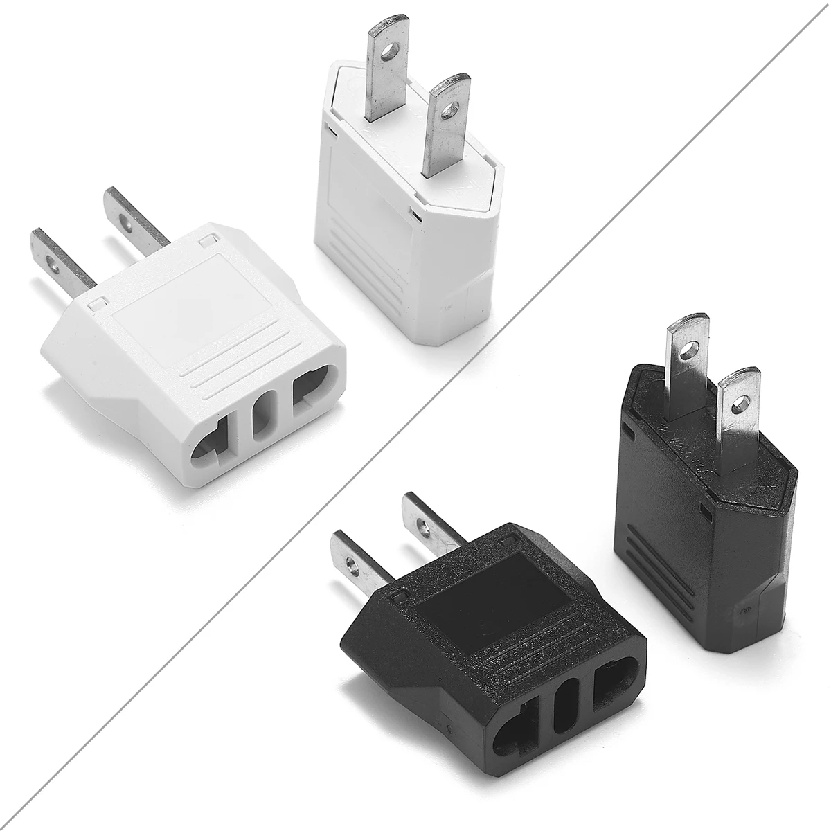 Adaptador de tomada eua ue par - Travel Accessories Europe avaliação e preço