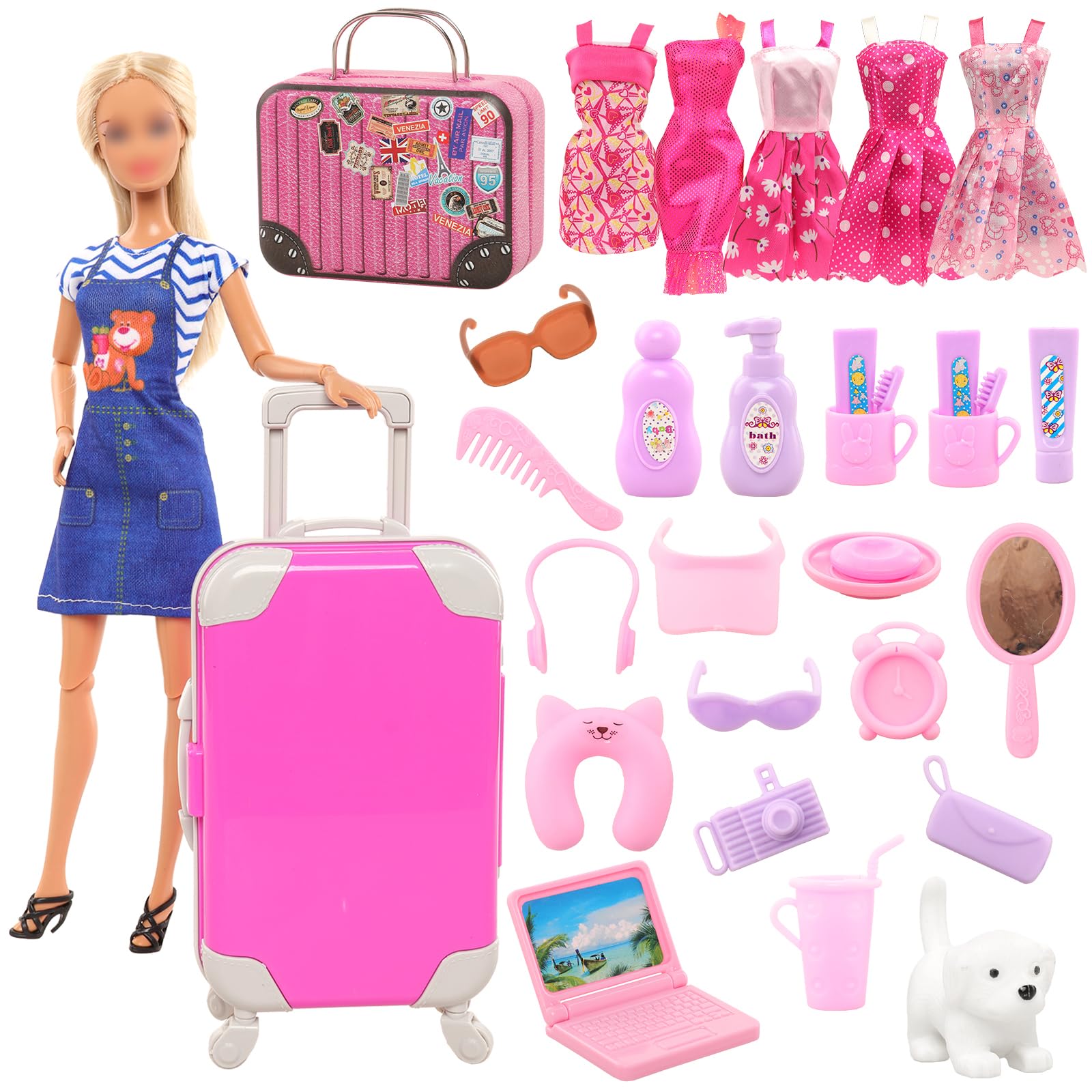 Barwa-boneca roupas e acessóri - Travel Accessories For Europe avaliação e preço