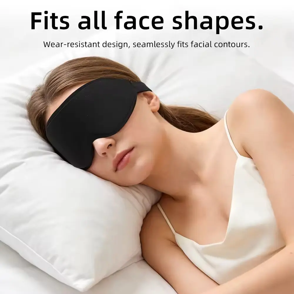 Nova Máscara de Olhos 3D para  - Eye Mask Sleep Travel avaliação e preço