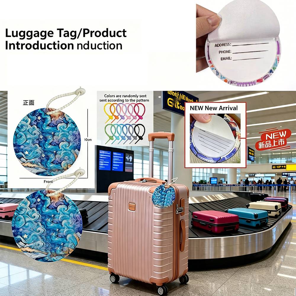 Etiqueta de Bagagem Mister Bar - Luggage Tag Leather avaliação e preço