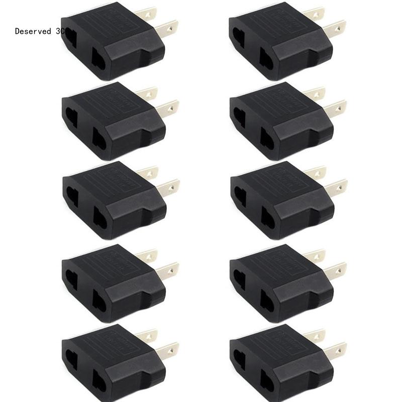 10 Pcs EUA UE para EUA Euro Eu - Travel Accessories Europe avaliação e preço
