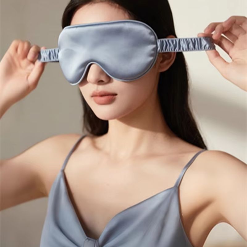 Máscara de Olhos de Seda Dupla - Eye Mask Sleep Travel avaliação e preço