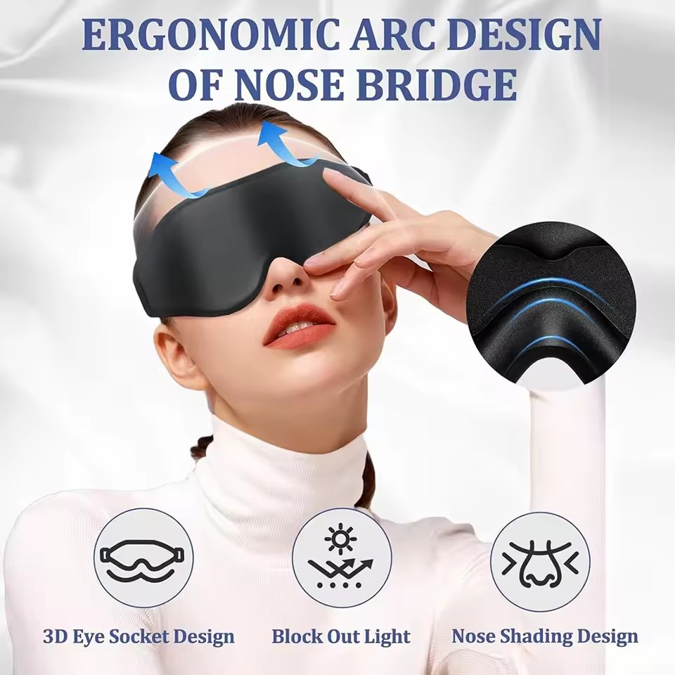 Máscara para Olhos 3D, Máscara - Eye Mask Sleep Travel avaliação e preço