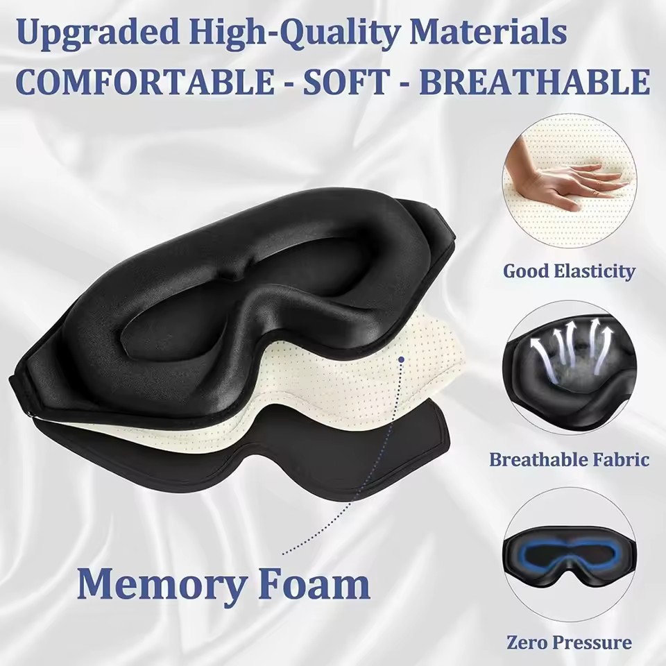 Máscara para Olhos 3D, Máscara - Eye Mask Sleep Travel avaliação e preço