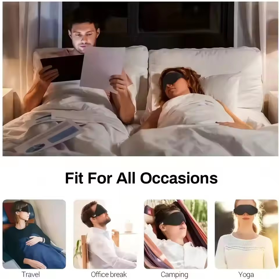 Máscara para Olhos 3D, Máscara - Eye Mask Sleep Travel avaliação e preço