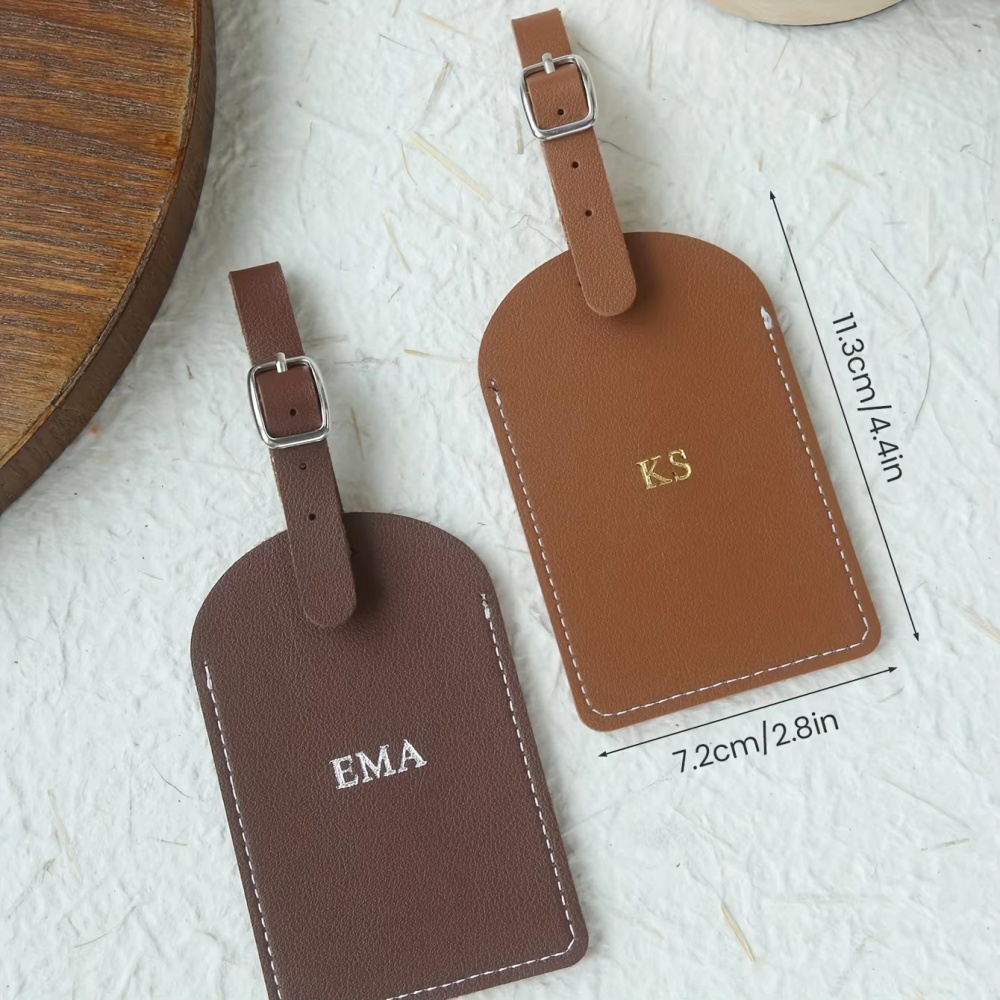 Etiqueta de Bagagem Personaliz - Luggage Tag Leather avaliação e preço