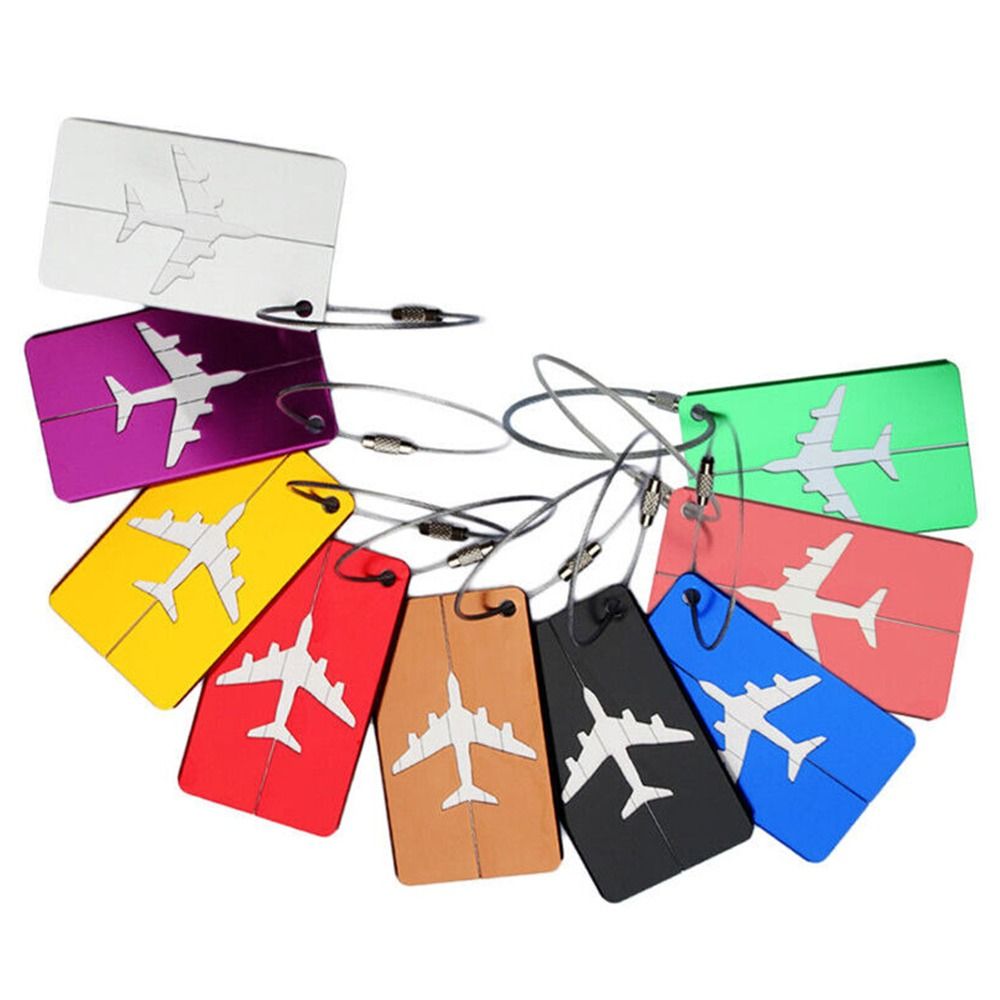 Alumínio Bagagem Tags com Cord - Travel Accessories B&M avaliação e preço