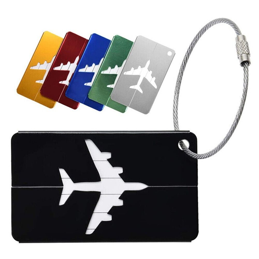 Alumínio Bagagem Tags com Cord - Travel Accessories B&M avaliação e preço
