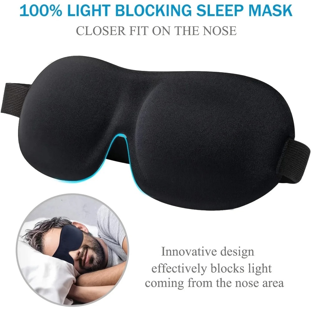 Máscara de Dormir 3D, Protetor - Eye Mask Sleep Travel avaliação e preço