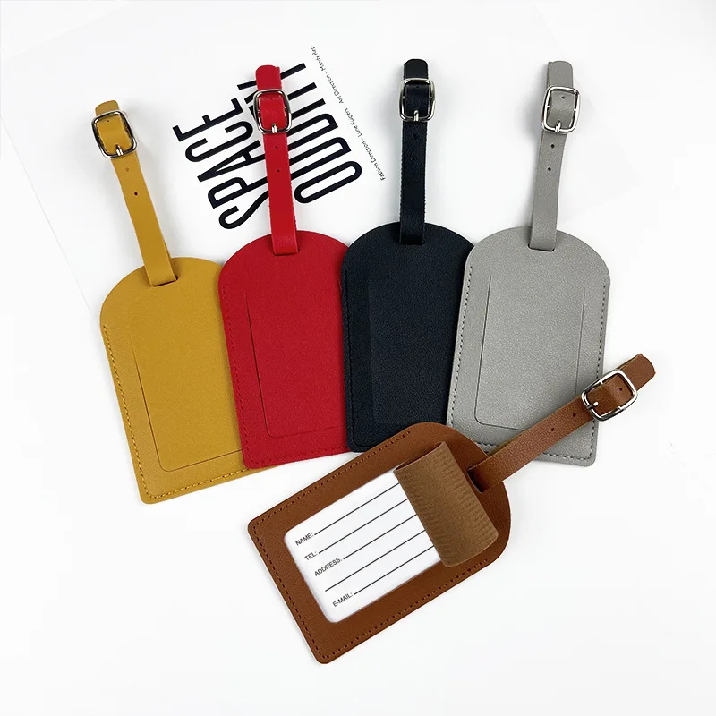 Etiqueta de Bagagem PU Leve e  - Luggage Tag Leather avaliação e preço